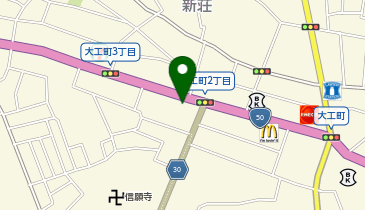 水戸大工町郵便局の地図画像