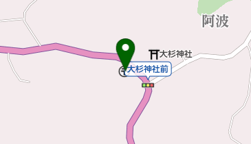 阿波郵便局の地図画像