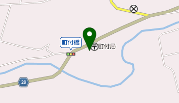 町付郵便局の地図画像