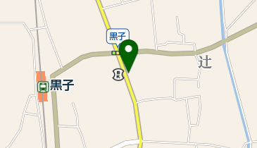 黒子郵便局の地図画像