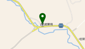 若栗郵便局の地図画像