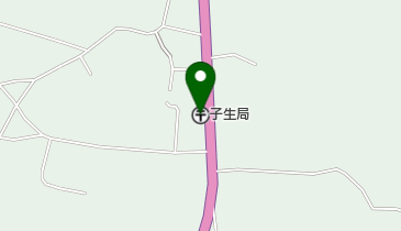 子生郵便局の地図画像