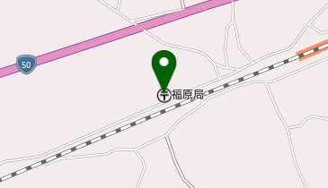 福原郵便局の地図画像