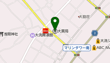 大貫郵便局の地図画像