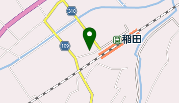 稲田郵便局の地図画像