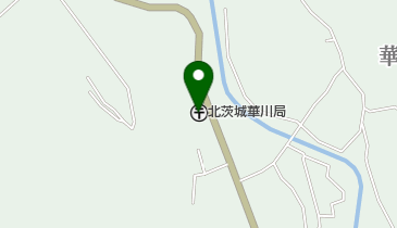 北茨城華川郵便局の地図画像