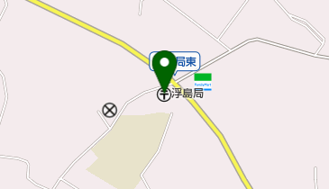 浮島郵便局の地図画像