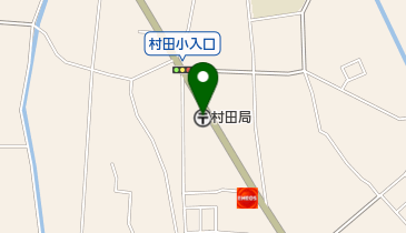 村田郵便局の地図画像