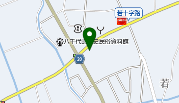 八千代郵便局の地図画像