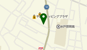 水戸緑岡郵便局の地図画像