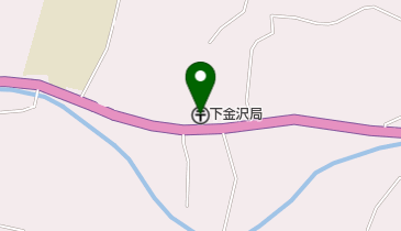 下金沢郵便局の地図画像