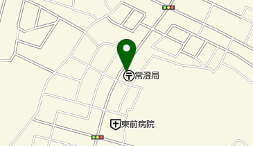 常澄郵便局の地図画像