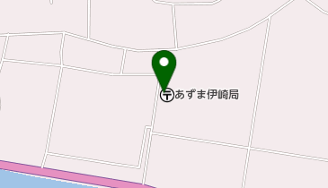 あずま伊崎郵便局の地図画像