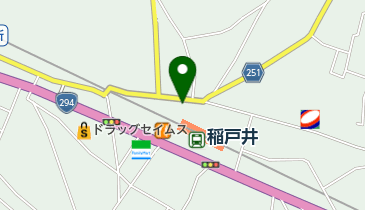 稲戸井郵便局の地図画像