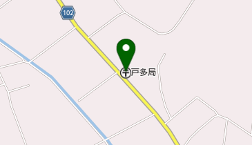 戸多郵便局の地図画像