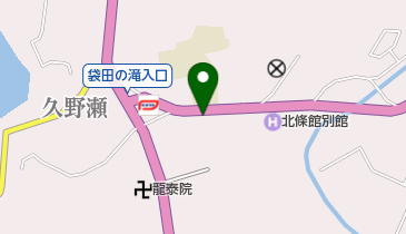 大子袋田郵便局の地図画像