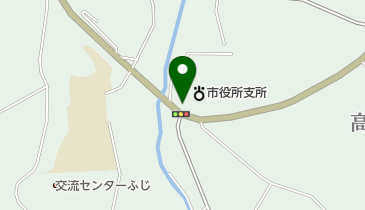 金郷郵便局の地図画像