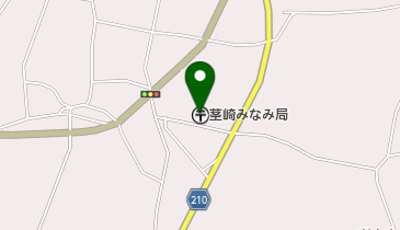 茎崎みなみ郵便局の地図画像