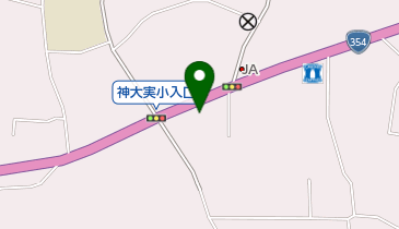 神大実郵便局の地図画像