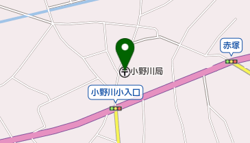 小野川郵便局の地図画像