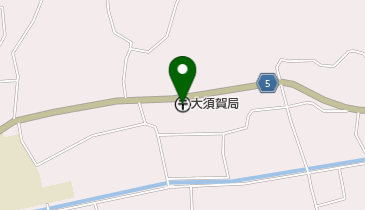 大須賀郵便局の地図画像