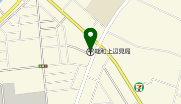 総和上辺見郵便局の地図画像