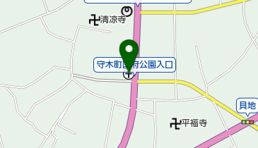 石岡守木町郵便局の地図画像