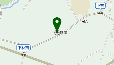 林郵便局の地図画像