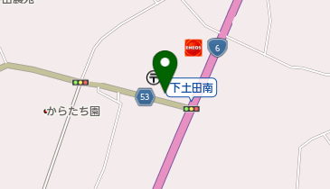 千代田新治郵便局の地図画像