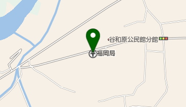 福岡郵便局の地図画像