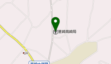 茎崎高崎郵便局の地図画像