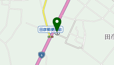 勝田田彦郵便局の地図画像