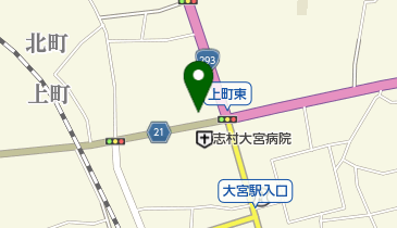 大宮上町郵便局の地図画像