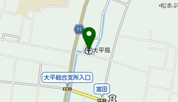 大平郵便局の地図画像