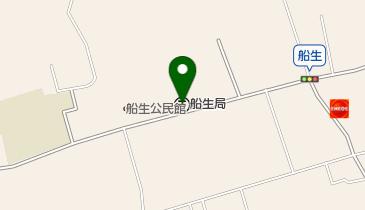船生郵便局の地図画像
