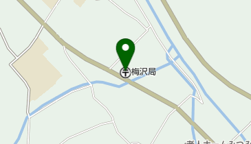 梅沢郵便局の地図画像