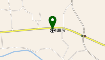 加園郵便局の地図画像