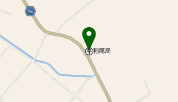 粕尾郵便局の地図画像