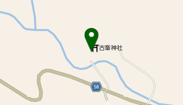 古峯ヶ原郵便局の地図画像