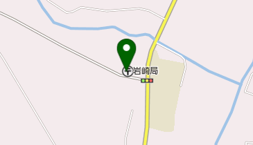 岩崎郵便局の地図画像