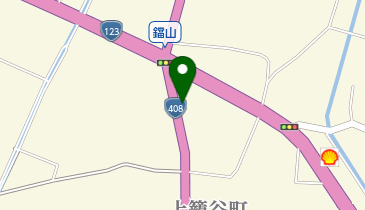 鐺山郵便局の地図画像