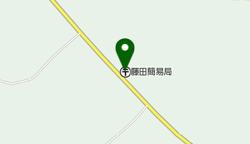 藤田簡易郵便局の地図画像