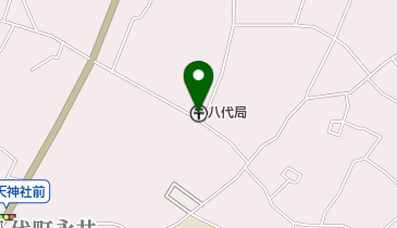 八代郵便局の地図画像