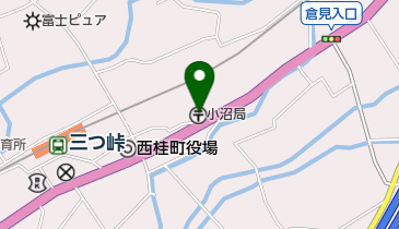 小沼郵便局の地図画像