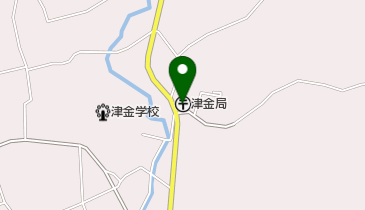 津金郵便局の地図画像