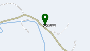 西原郵便局の地図画像