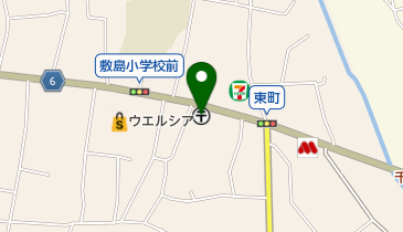 松島郵便局の地図画像