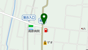 荊沢郵便局の地図画像