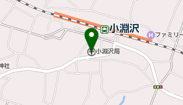 小淵沢郵便局の地図画像