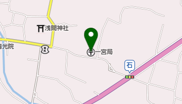 一宮郵便局の地図画像